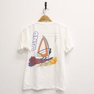Vintage Hobie Wind Surfing T Shirt Large